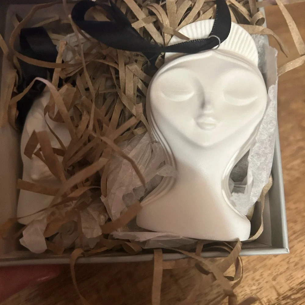Jonathan Adler Gold and Gray Ornament Box